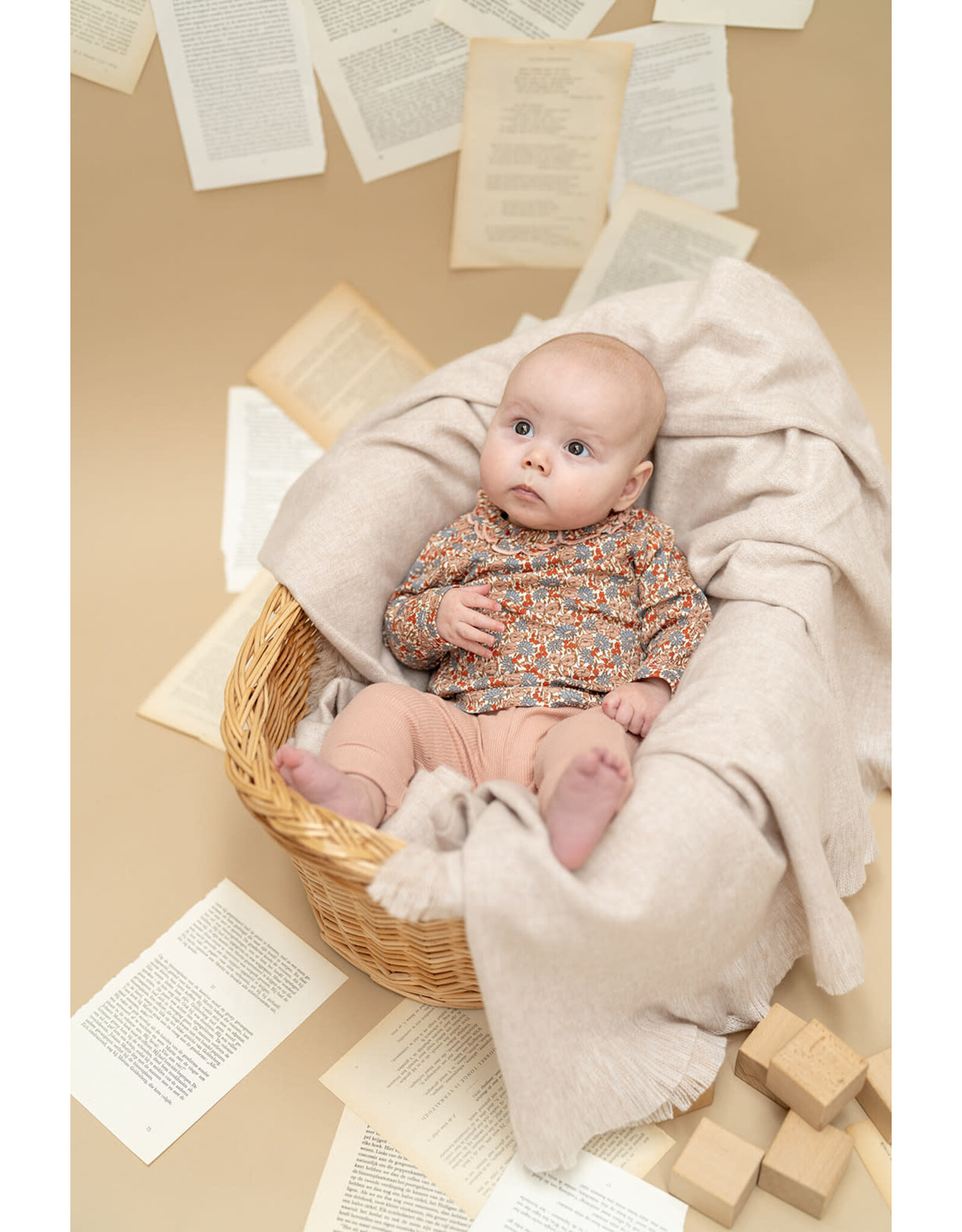 A Tiny Story baby t-shirt long sleeve Multicolour W26