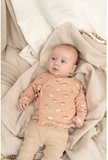 A Tiny Story baby t-shirt long sleeve Old pink W26
