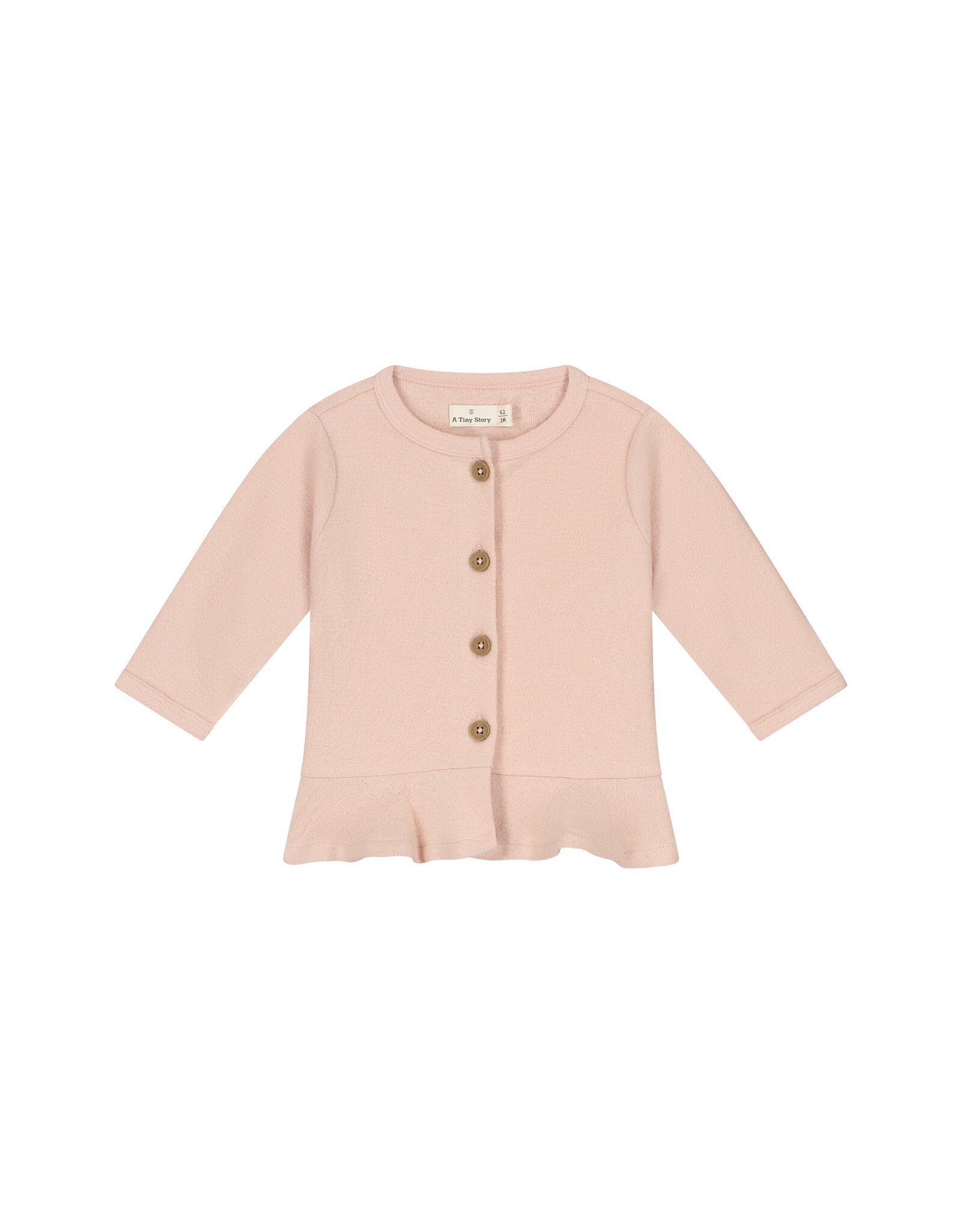 A Tiny Story baby cardigan Old pink W26