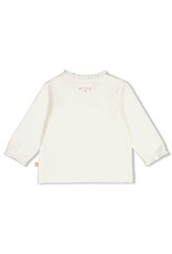 Feetje Longsleeve - Fall in Love Offwhite