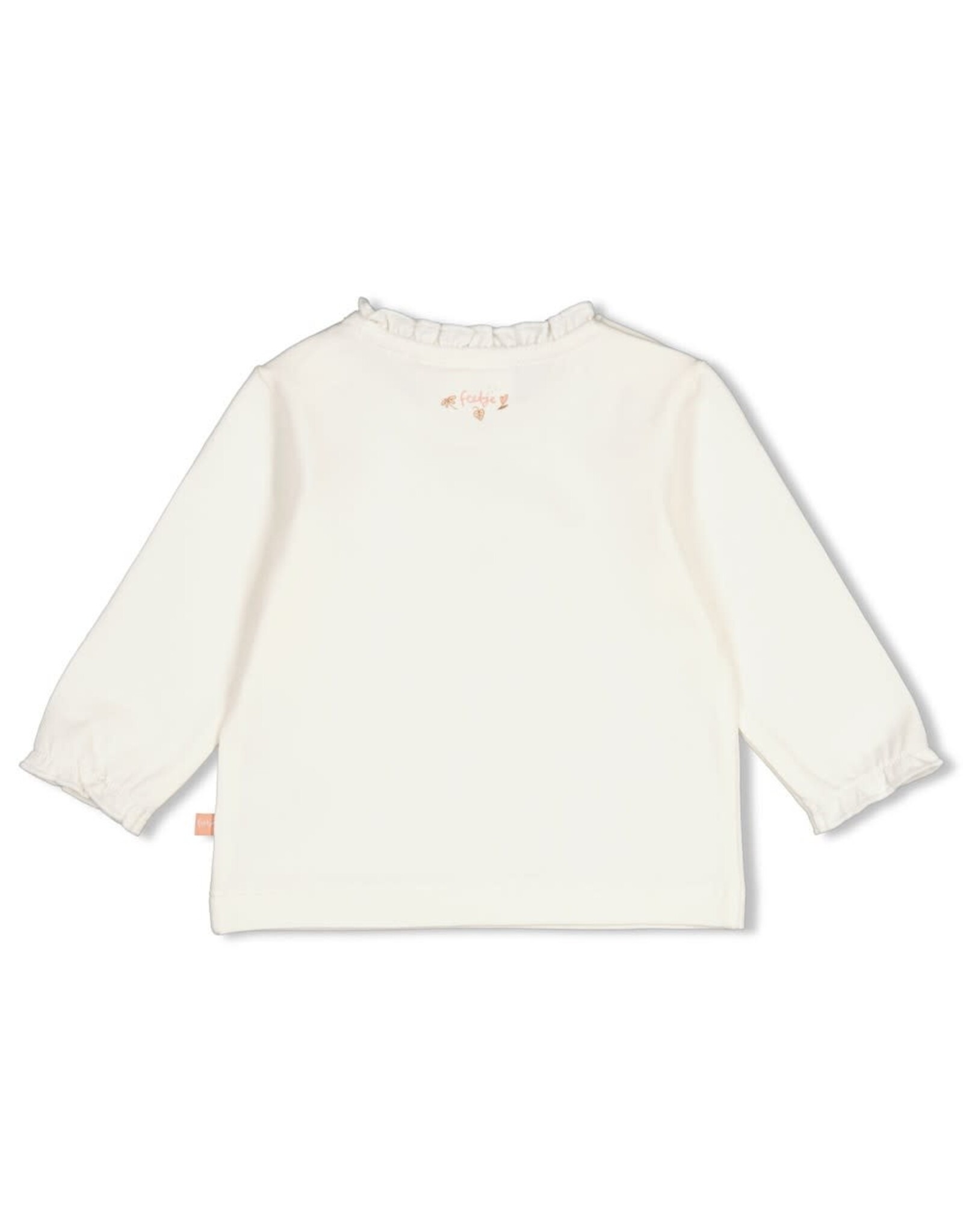 Feetje Longsleeve - Fall in Love Offwhite