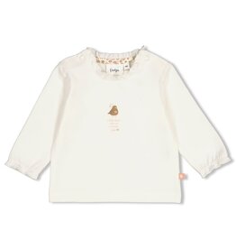Feetje Longsleeve - Fall in Love Offwhite