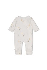 Feetje Pak omslagvoet AOP - Over the Moon for You Offwhite