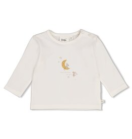 Feetje Longsleeve - Over the Moon for You - Offwhite