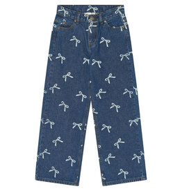 THE NEW TNVirginia Wide Fit Jeans Medium Blue Denim AOP
