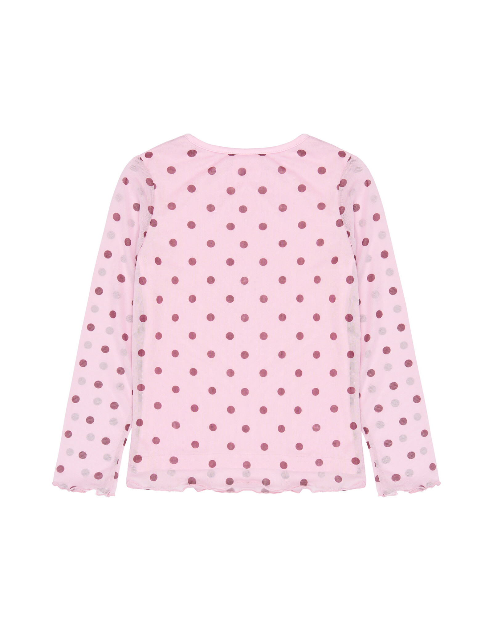 THE NEW TNVandelia L_S Mesh Tee Pink Lavender AOP TN