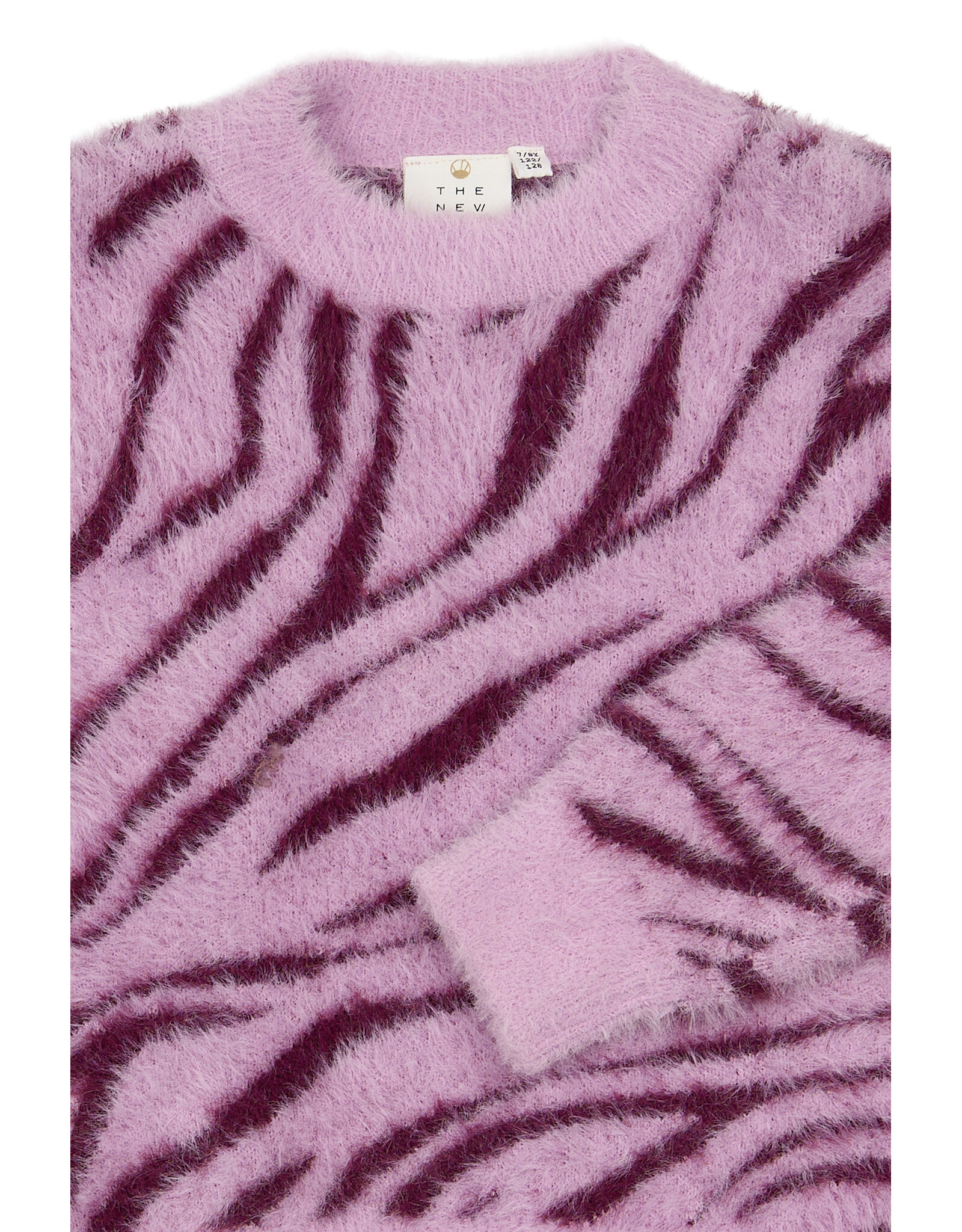 THE NEW TNVania Jacquard Pullover Pink Lavender AOP TN