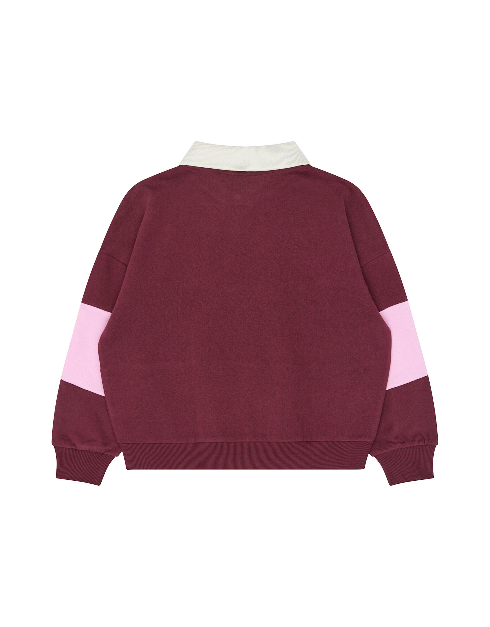 THE NEW TNVaniza OS Polo Sweatshirt Burgundy TN