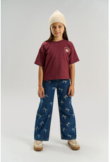 THE NEW TNVioletta OS S_S Tee Burgundy TN