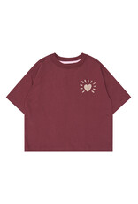 THE NEW TNVioletta OS S_S Tee Burgundy TN