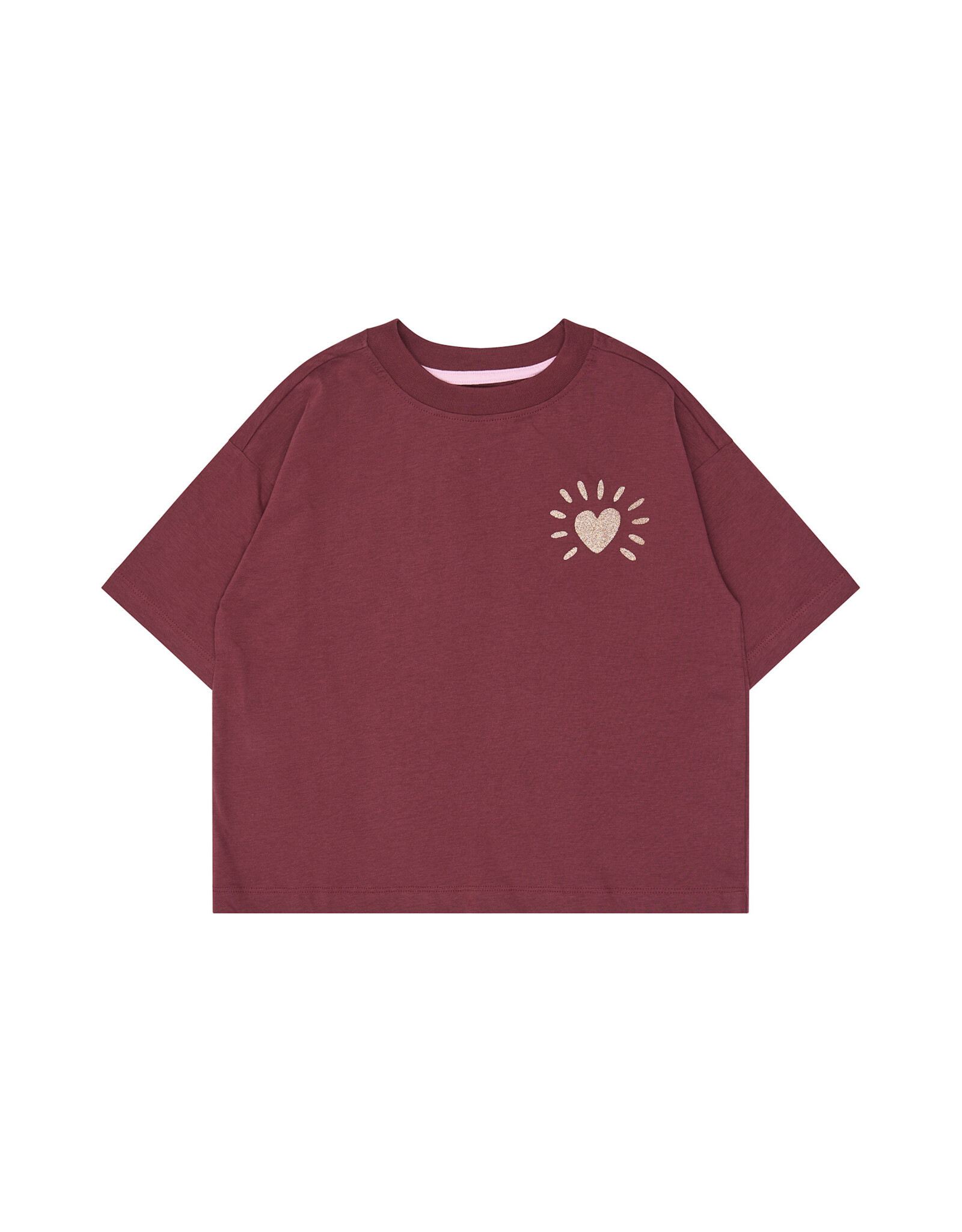 THE NEW TNVioletta OS S_S Tee Burgundy TN