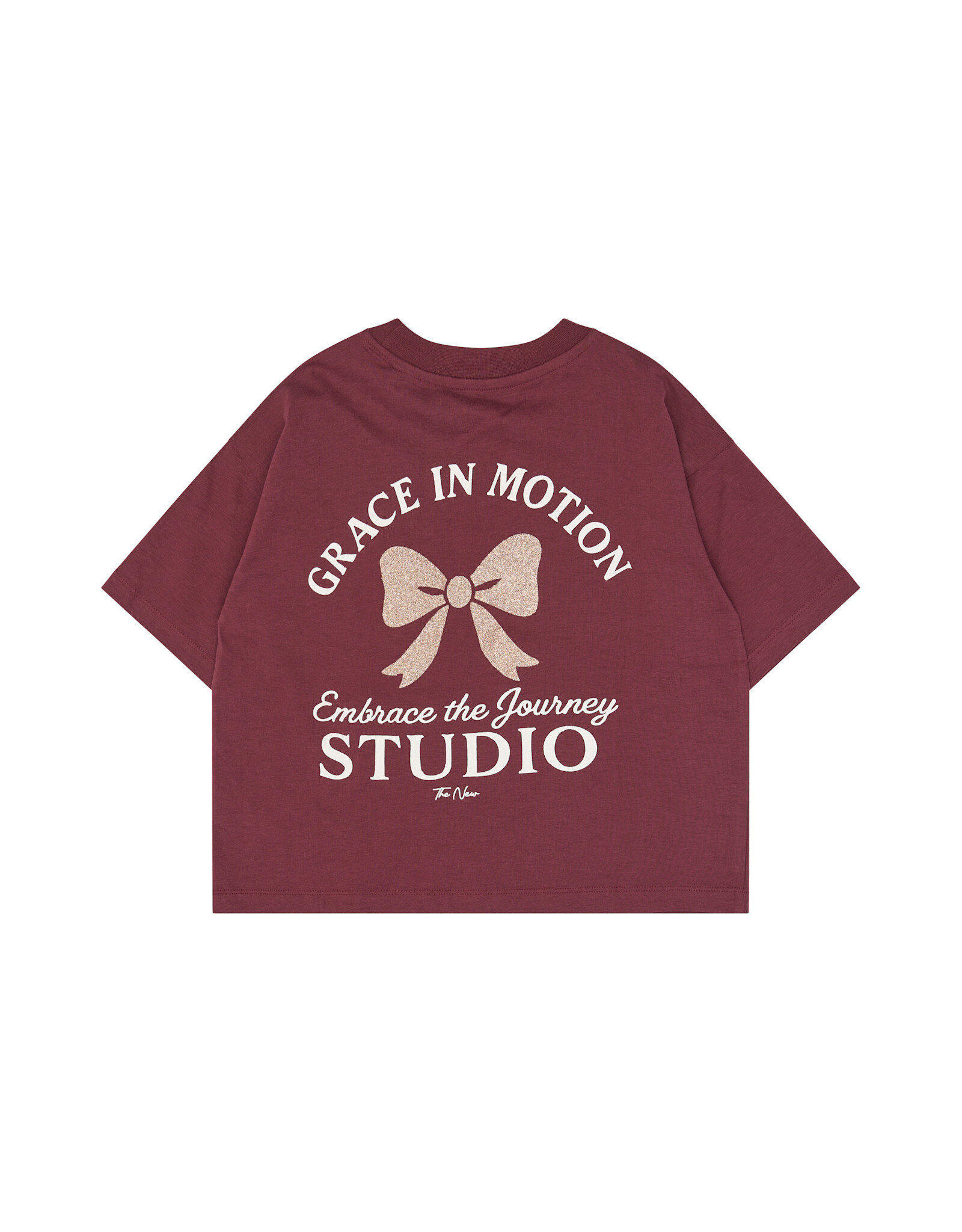 THE NEW TNVioletta OS S_S Tee Burgundy TN