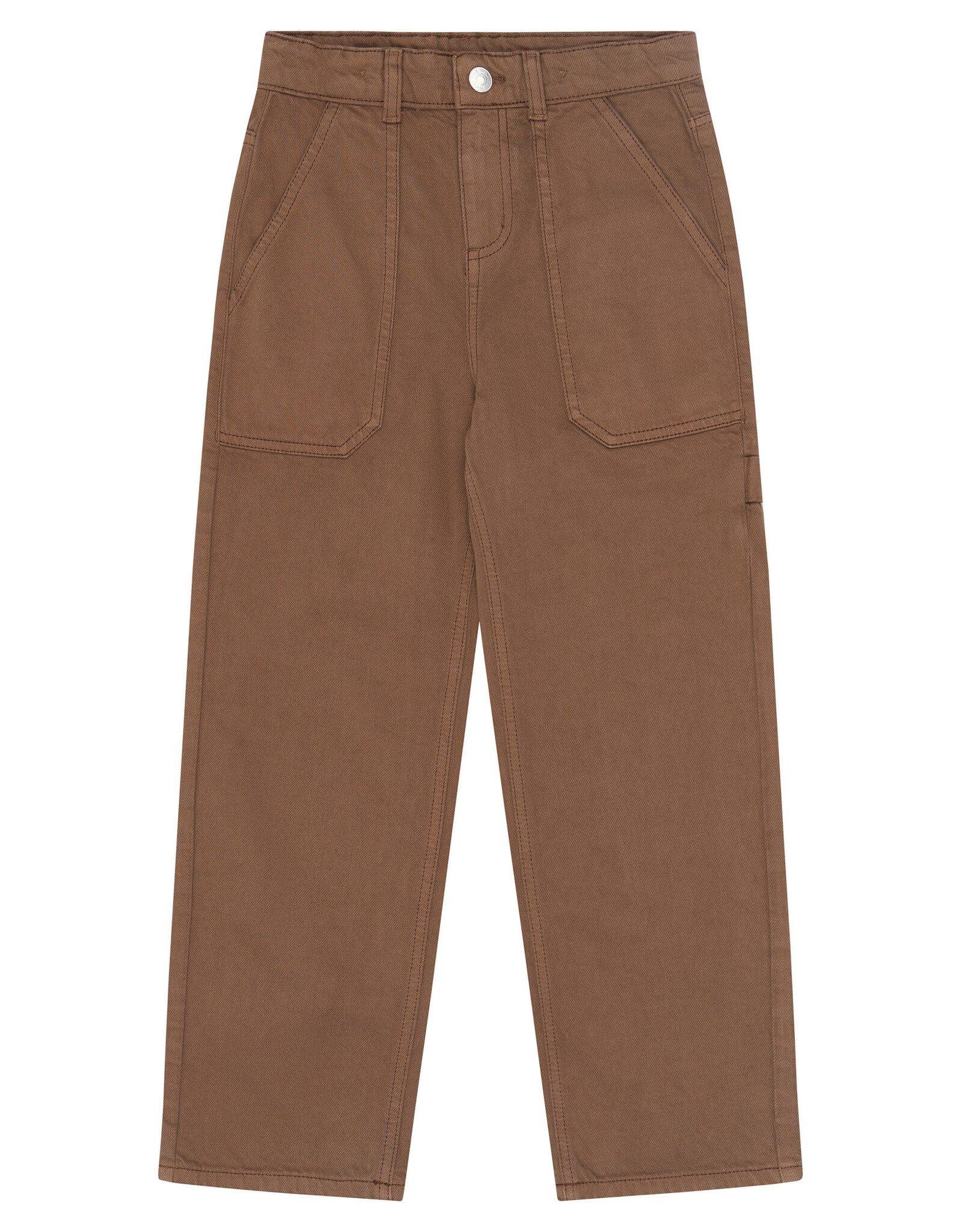 THE NEW TNYde Baggy Fit Worker Jeans Brown Denim