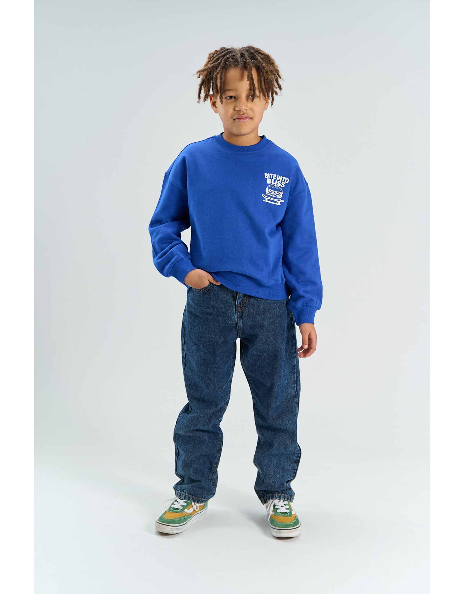 THE NEW TNYonas OS Sweatshirt Mazarine Blue
