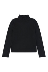 THE NEW TNYvette L_S Rib Top Black Beauty