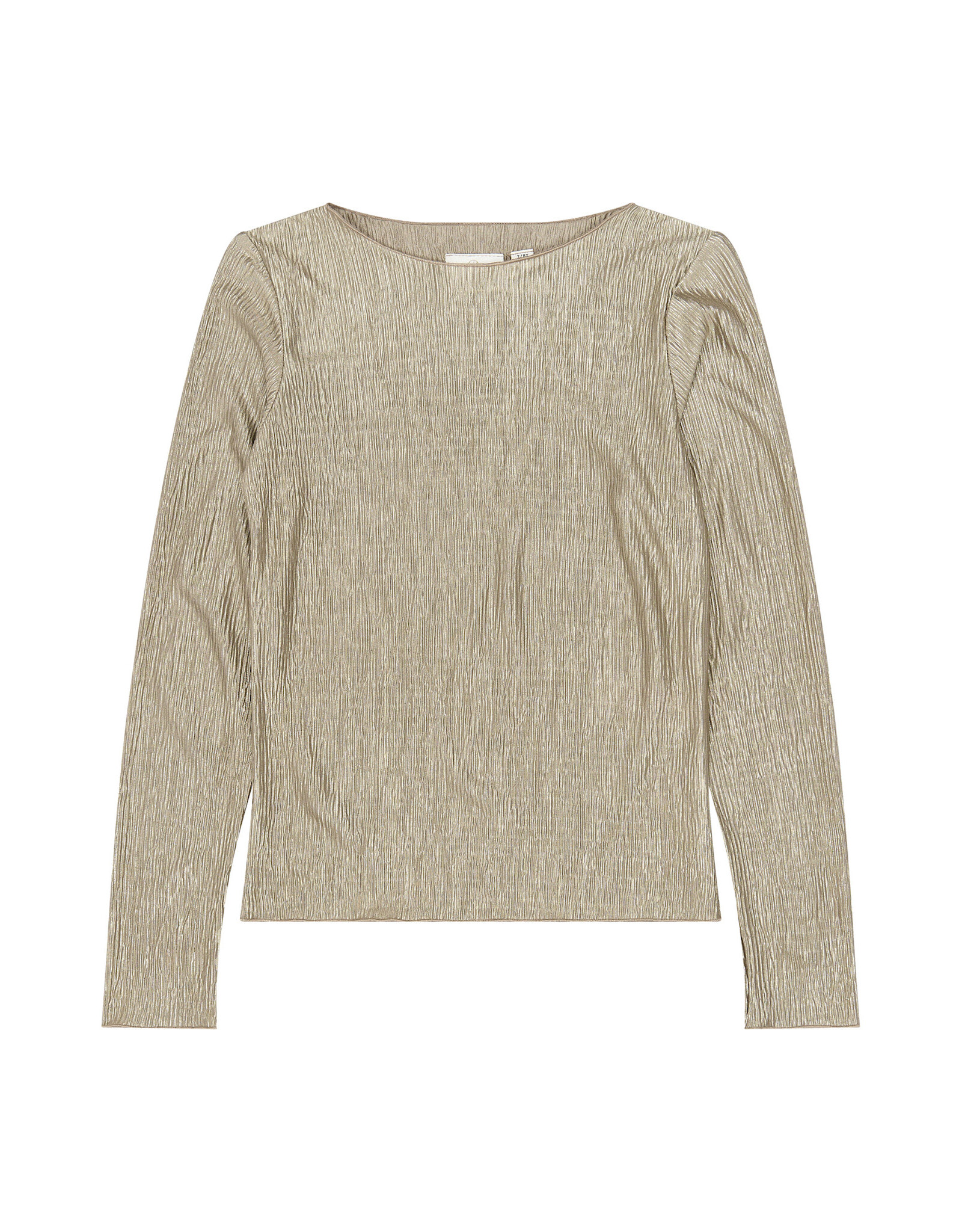 THE NEW TNYeva L_S Glitter Top Taupe Gray TN