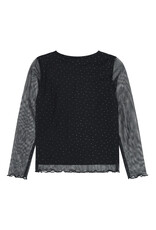 THE NEW TNYancy L_S Mesh Top Black Beauty