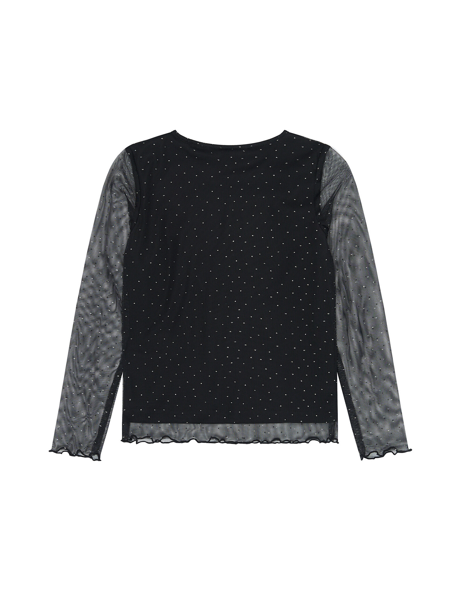 THE NEW TNYancy L_S Mesh Top Black Beauty