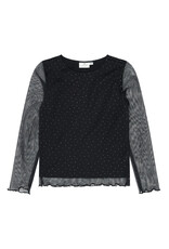 THE NEW TNYancy L_S Mesh Top Black Beauty