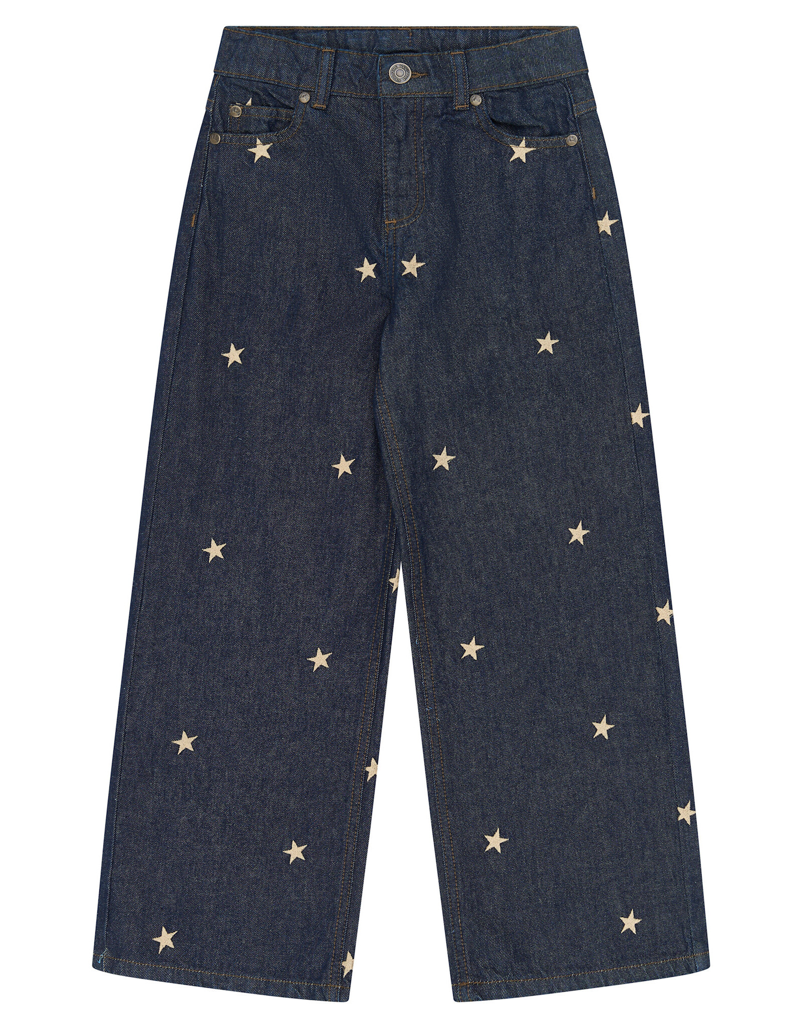 THE NEW TNYrsa Wide Fit Jeans Medium Blue Denim AOP