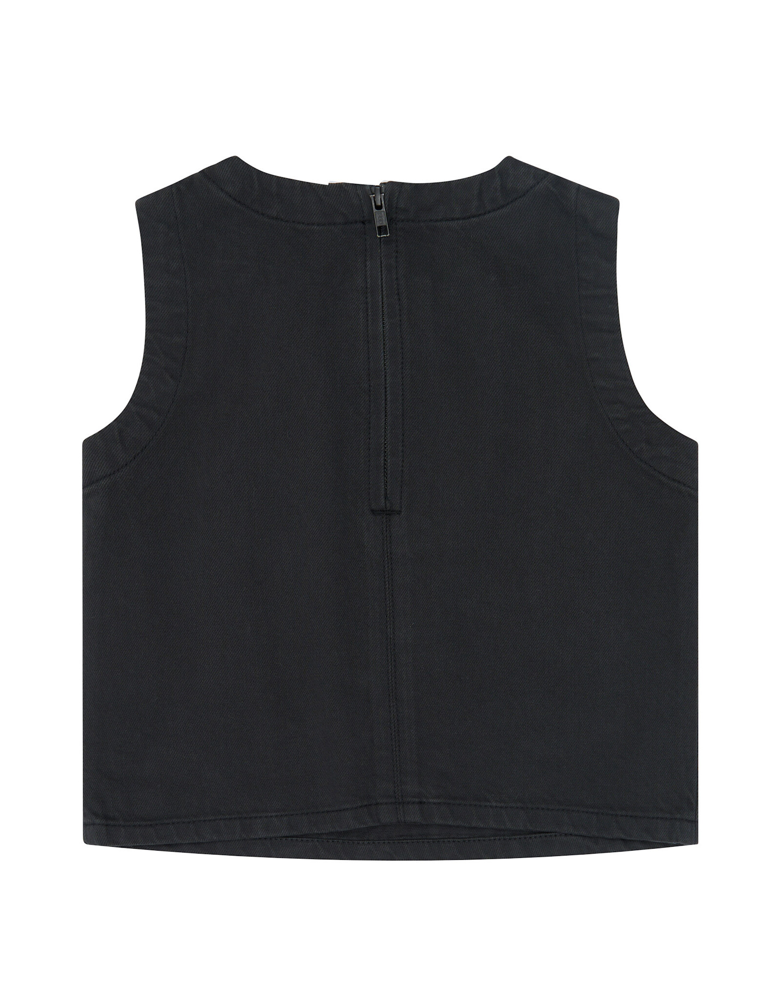 THE NEW TNYindi S_L Denim Top Black denim