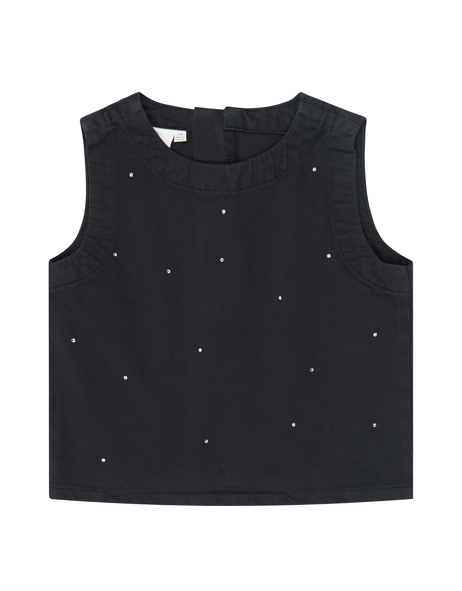 THE NEW TNYindi S_L Denim Top Black denim