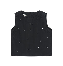 THE NEW TNYindi S_L Denim Top Black denim