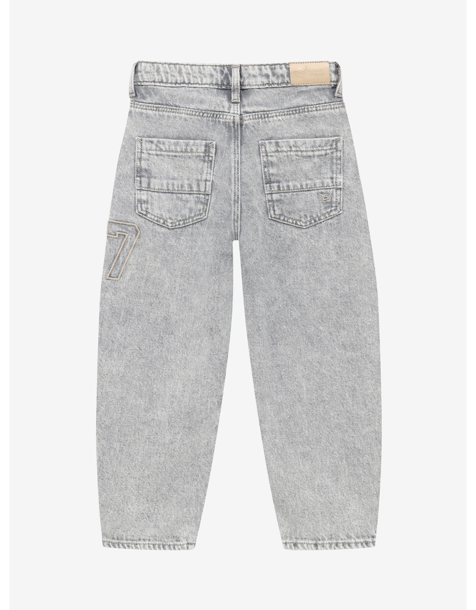 Daily7 Denim Barrel Fit Light Grey Denim W26