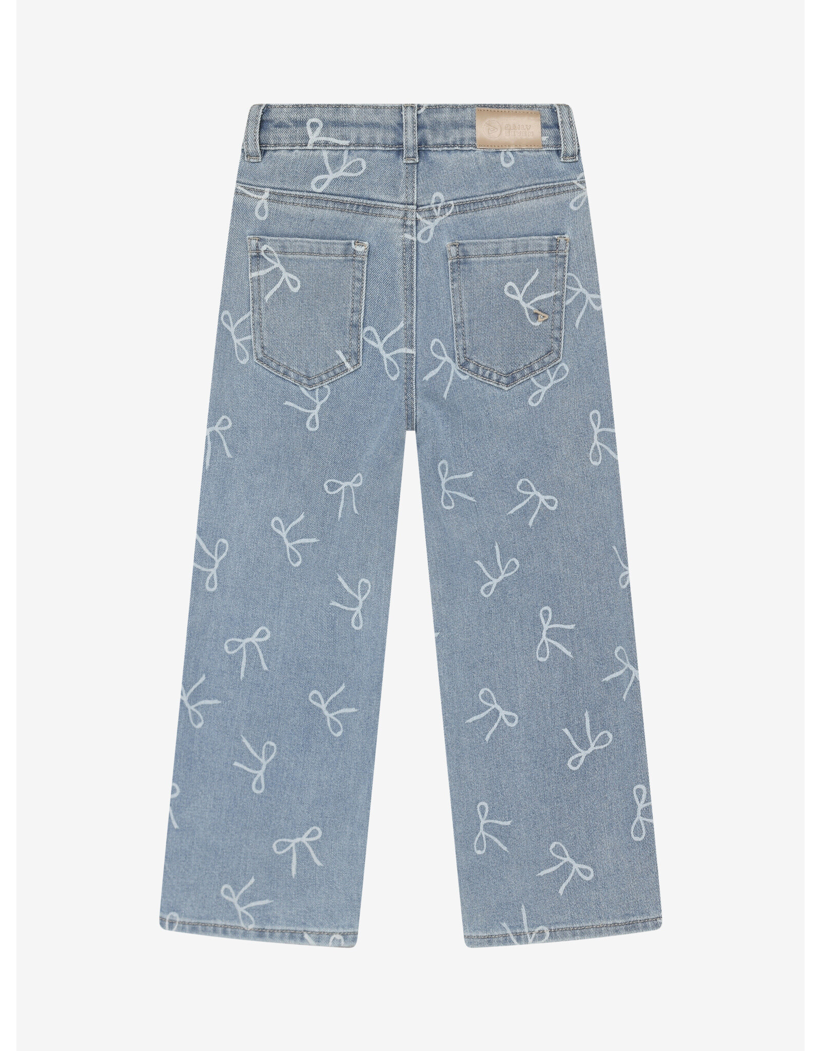 Daily7 Denim Wide Fit Bow Denim W26
