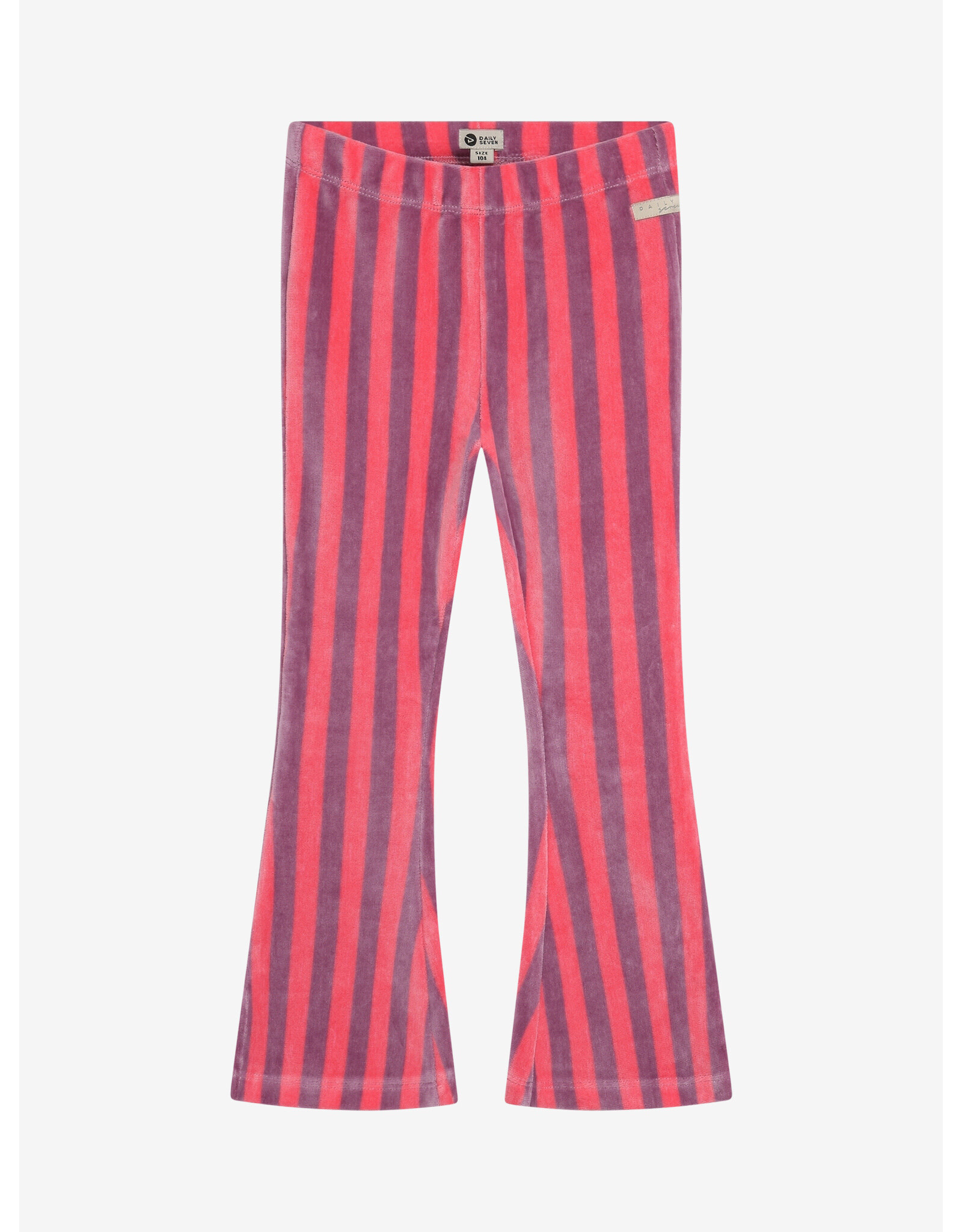 Daily7 Flared Legging Small Stripe Desert Rose