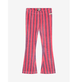 Daily7 Flared Legging Small Stripe Desert Rose