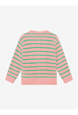 Daily7 Knitwear Striped Cardigan Lilas