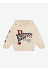 Daily7 Oversized Hoodie Badges Sandshell