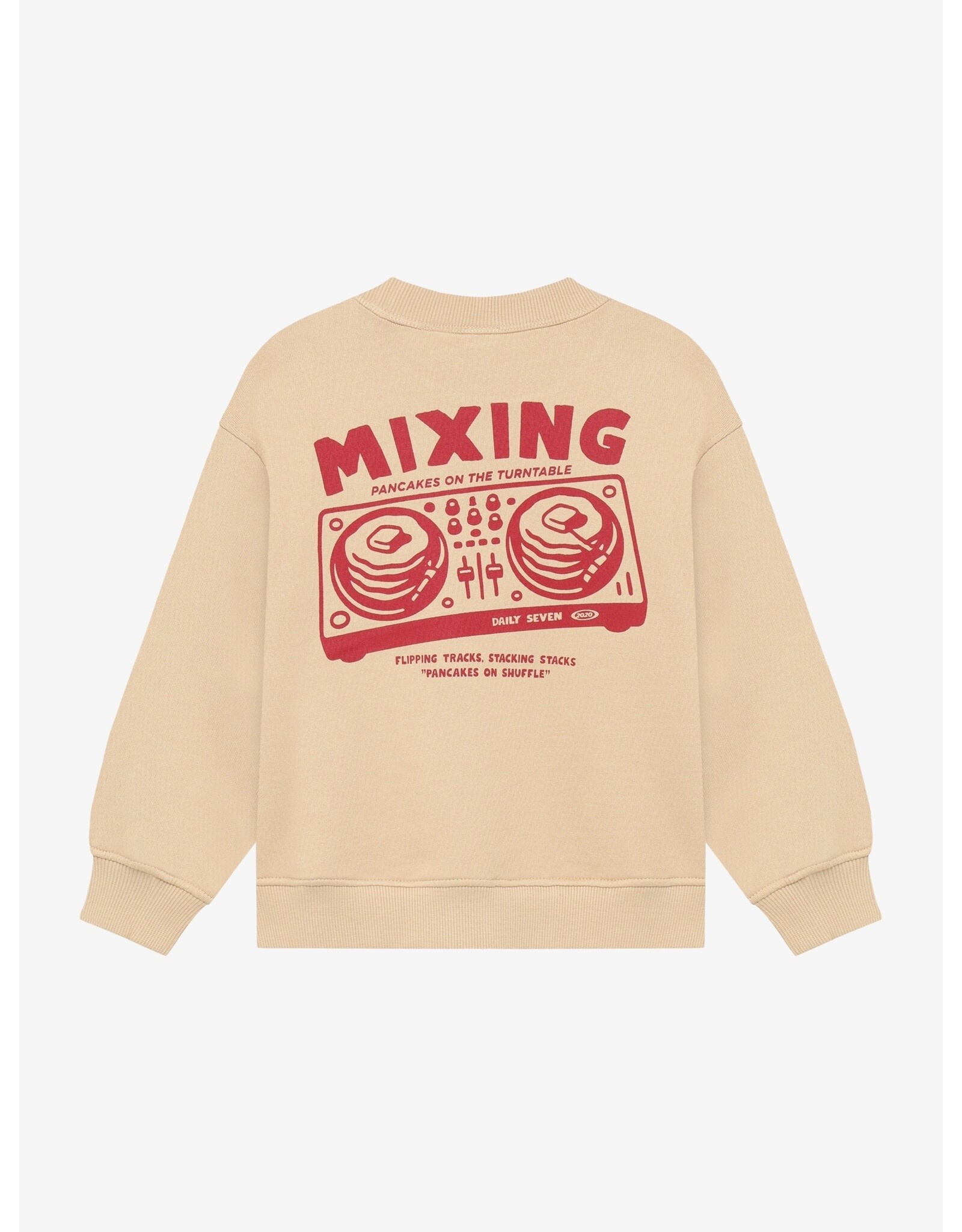 Daily7 Oversized Sweater Backprint Ginger Root