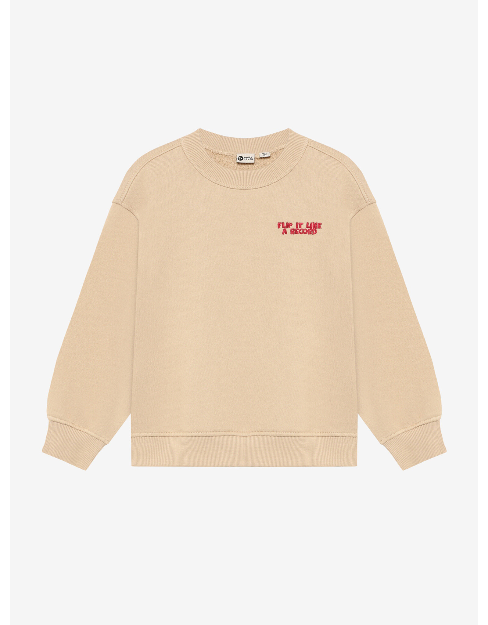 Daily7 Oversized Sweater Backprint Ginger Root
