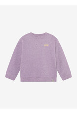 Daily7 Oversized Sweater Backprint Purple Melange