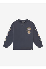 Daily7 Oversized Sweater Badges Odyssey Gray