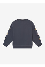 Daily7 Oversized Sweater Badges Odyssey Gray