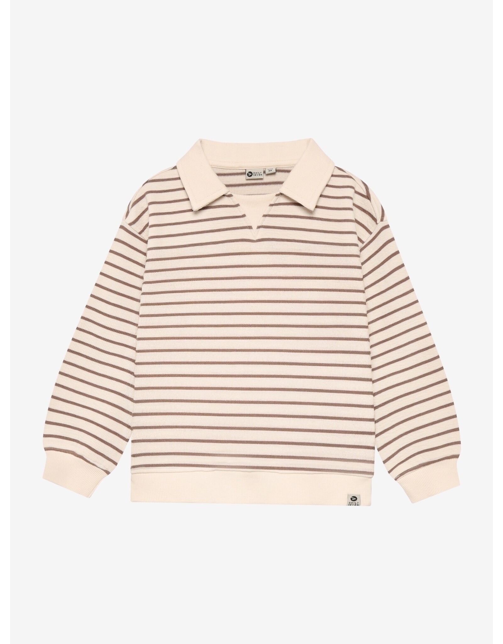 Daily7 Oversized Sweater Collar Sandshell