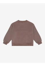 Daily7 Oversized Sweater Print Almond Brown