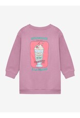 Daily7 Sweat Dress Longsleeve Print Valerian