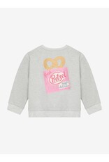Daily7 Sweater Backprint Light Grey Melange