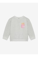 Daily7 Sweater Backprint Light Grey Melange