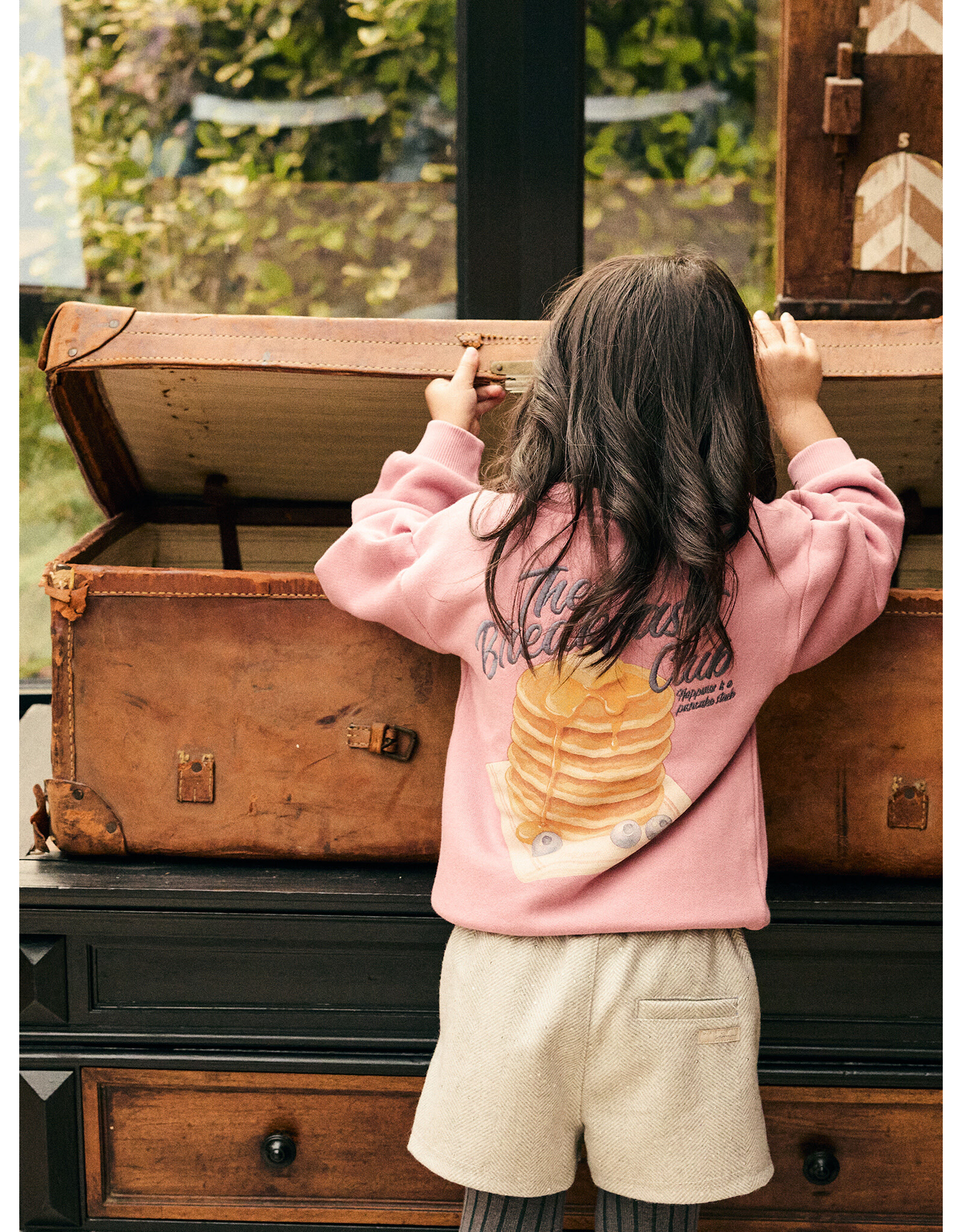 Daily7 Sweater Backprint Lilas