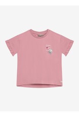 Daily7 T-shirt Backprint Lilas