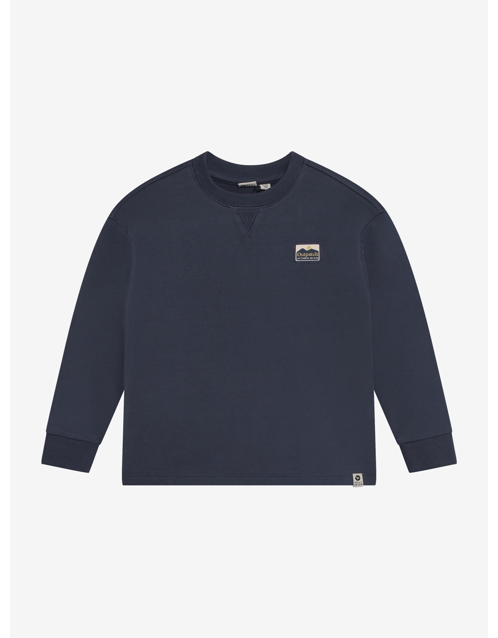 Daily7 T-shirt Longsleeve Backprint Odyssey Gray