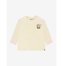 Daily7 T-shirt Longsleeve Backprint Sandshell