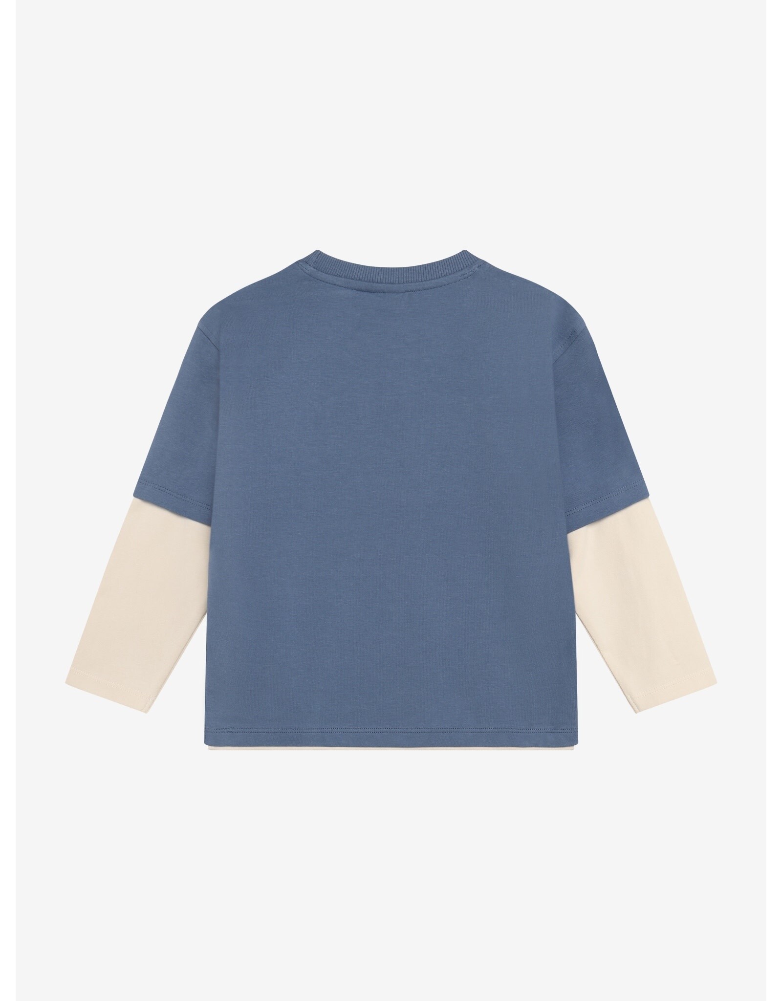 Daily7 T-shirt Longsleeve Over Sleeve Ash Blue