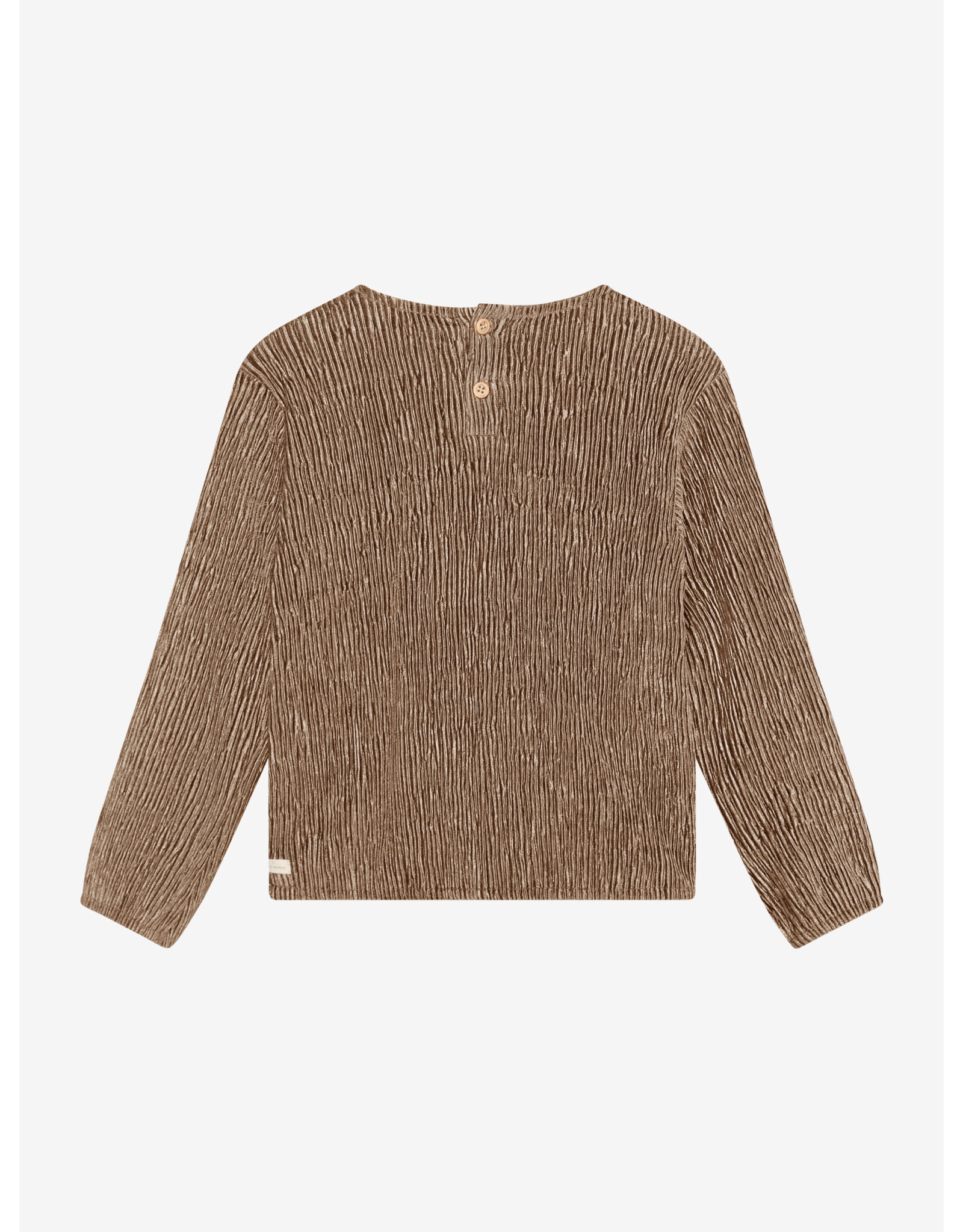 Daily7 T-shirt Longsleeve Velvet Affogat