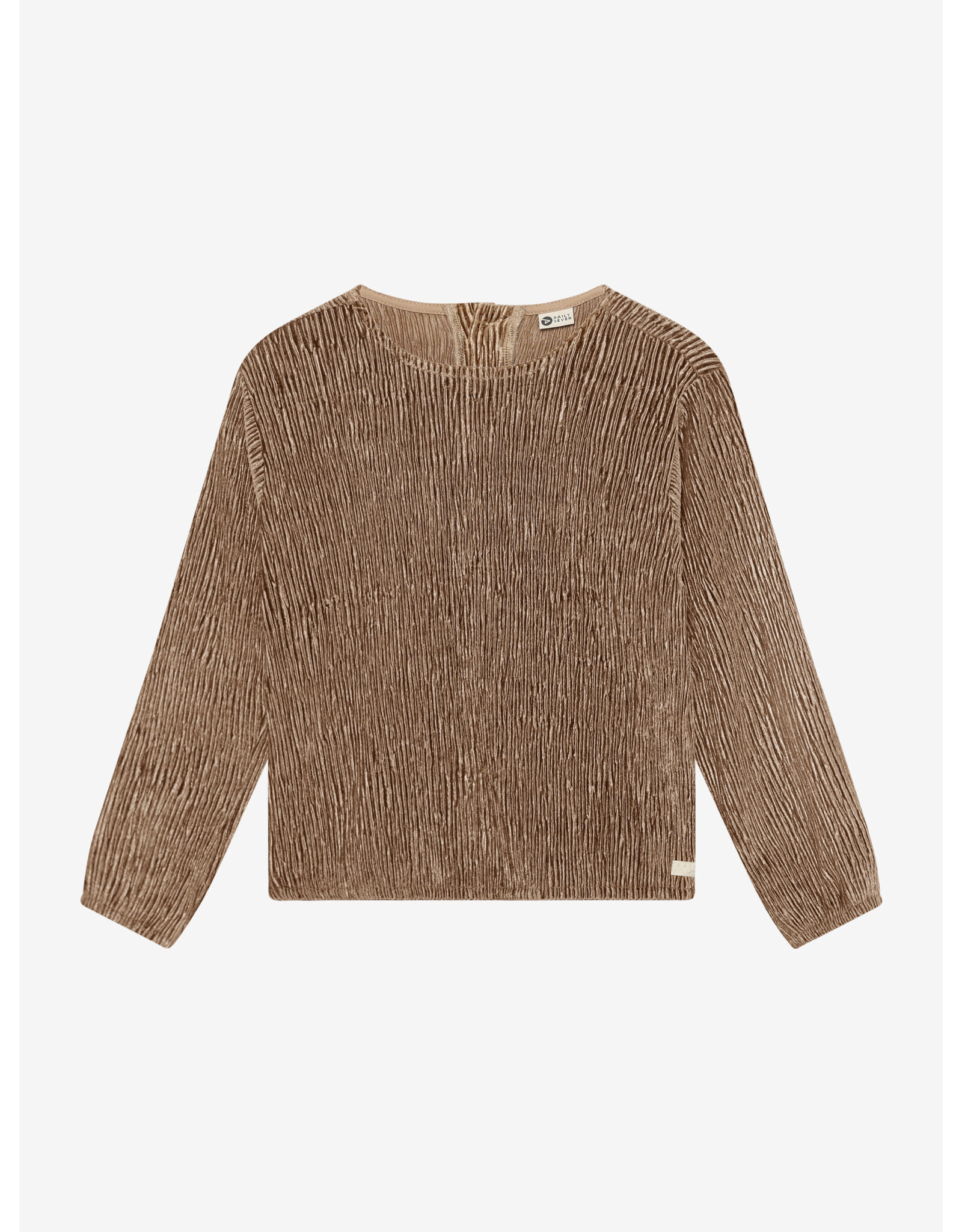 Daily7 T-shirt Longsleeve Velvet Affogat
